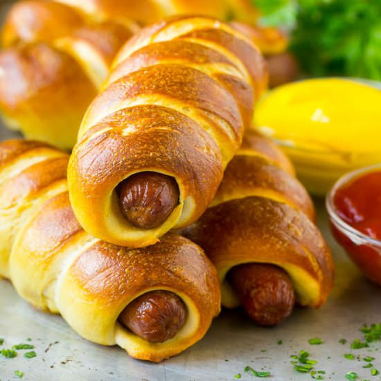 Homemade Bagel Dogs - Recipe photo by dinneratthezoo