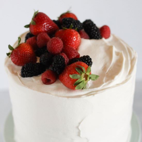 Chantilly Cake - Recipe photo by DoughEyedBlog