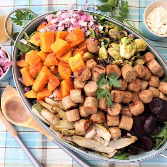 Grilled Cobb Salad - Recipe photo by greenschemetv