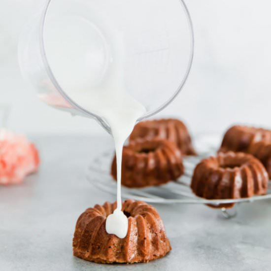 Hot Cross Bundt Cakes - Recipe photo by baking-ginger