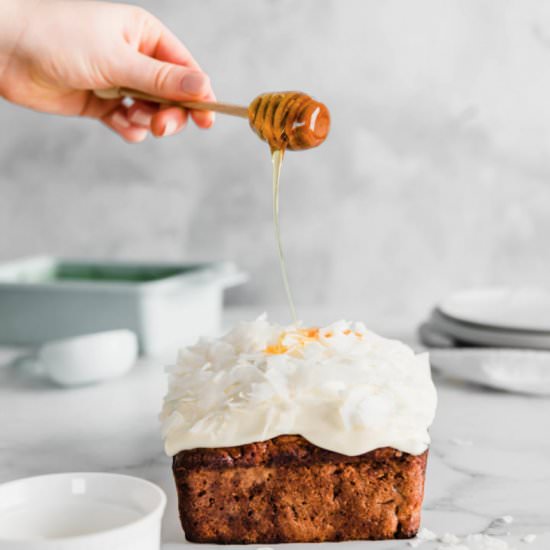 Honey Carrot Coconut Loaf - Recipe photo by baking-ginger