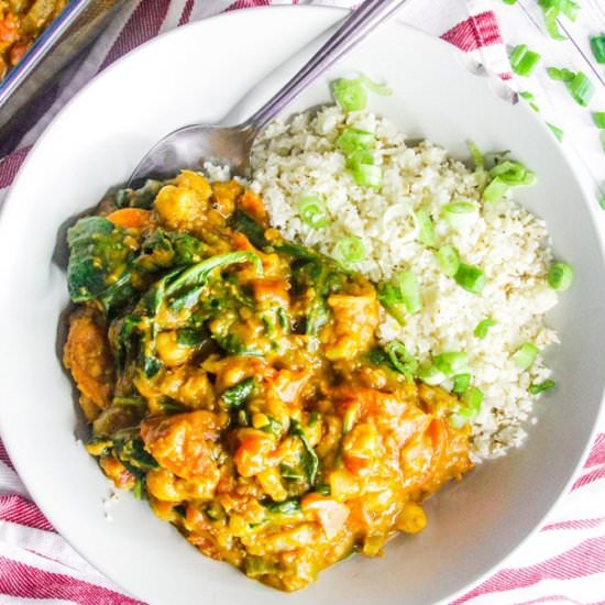 Creamy Vegan Lentil Curry - Recipe photo by honestlyfitness