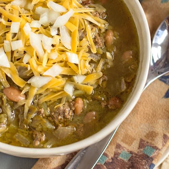 Green Chile Stew - Recipe photo by mjskitchen