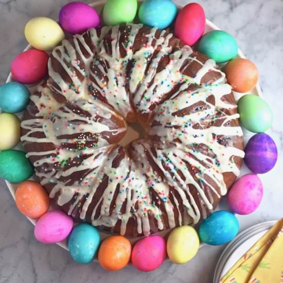 Italian Easter Bread - Recipe photo by thebrookcook.wordpress.com