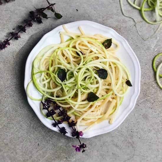 SPAGHETTI WITH COCKPIT SPIRALS - Recipe photo by deliciousspanishfood