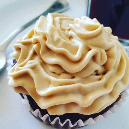 Keto Espresso Muffins - Recipe photo by Naughty and Nice Kitchen