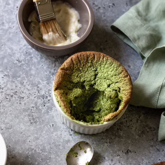 Matcha Souffle - Recipe photo by cooking_therapy