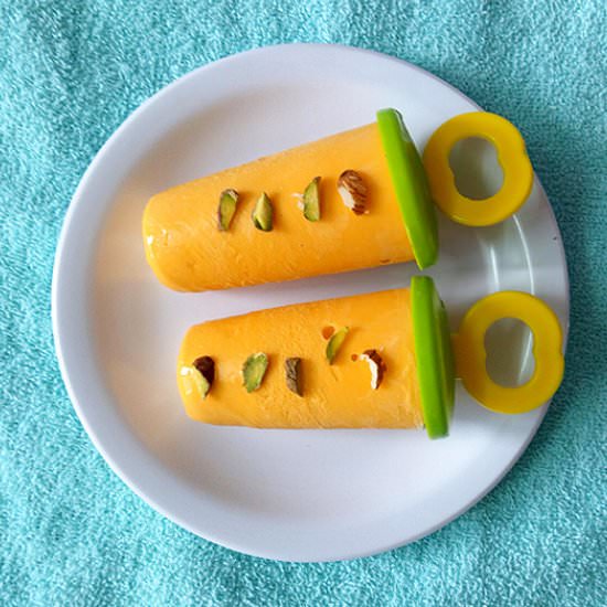 Sugar Freee Mango Kulfi - Recipe photo by shobhapink