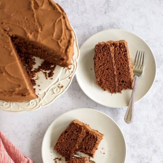 Gluten Free Chocolate Cake - Recipe photo by Seasonal Cravings