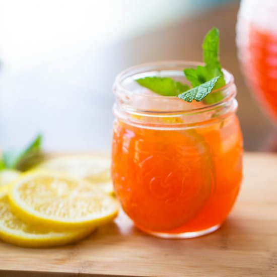Homemade Strawberry Lemonade - Recipe photo by peanut.blossom