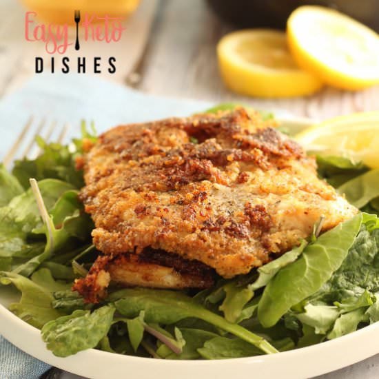 Pan Fried Parmesan Tilapia - Recipe photo by HugForYourBelly