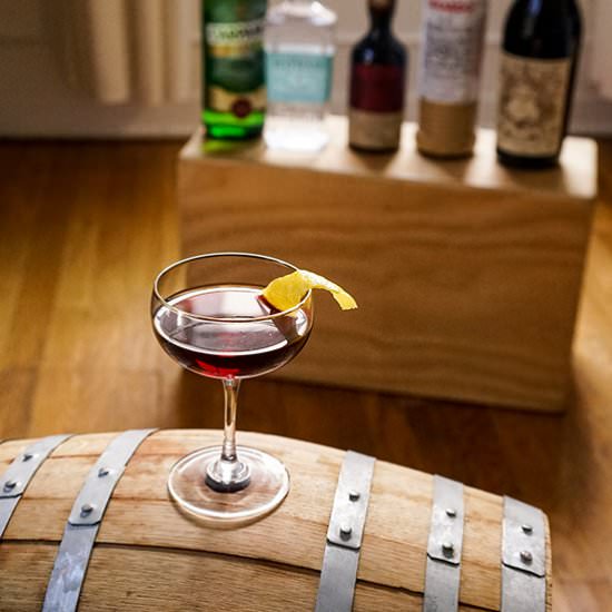 Barrel-Aging Cocktails at Home - Recipe photo by therituals