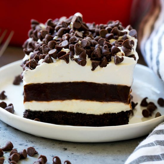Chocolate Lasagna - Recipe photo by dinneratthezoo