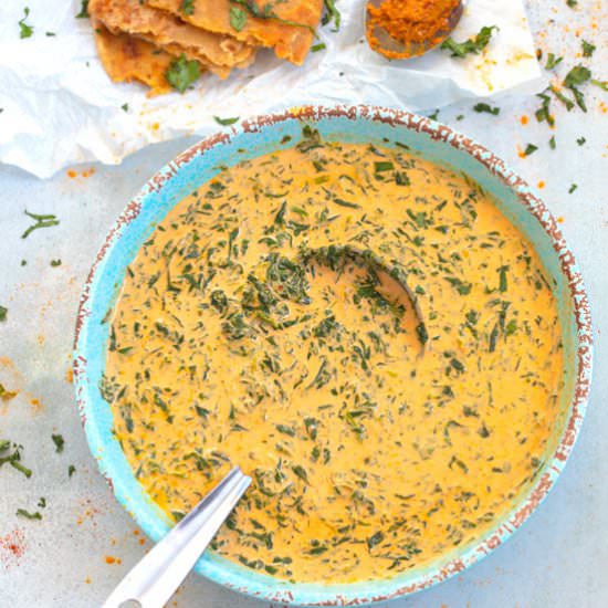Palak Makhani - Recipe photo by healingtomato