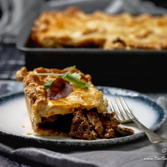 Cape Malay Pepper Steak Pie - Recipe photo by Tantalise my taste buds
