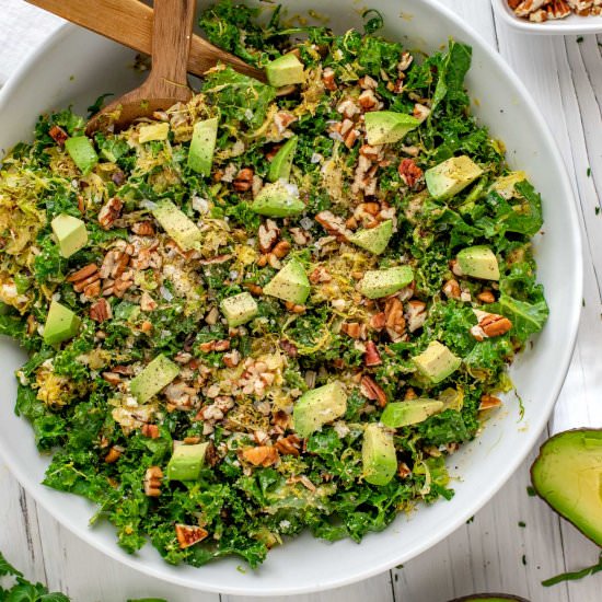 Brussels Sprouts Kale Salad - Recipe photo by wendybpolisi