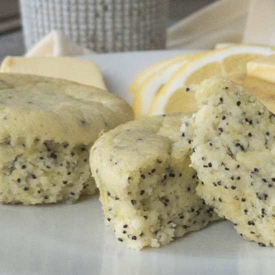 Lemon Poppy Seed Muffins - Recipe photo by TheKetoOption