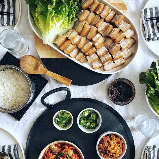 Instant Pot Korean Bo Ssam - Recipe photo by thesubversivetable