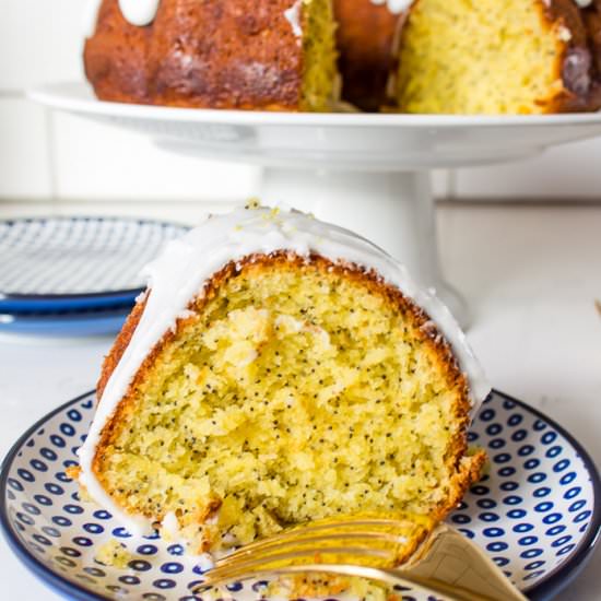 Delectable Lemon Poppy Seed Cake - Recipe photo by Inspiration for Moms