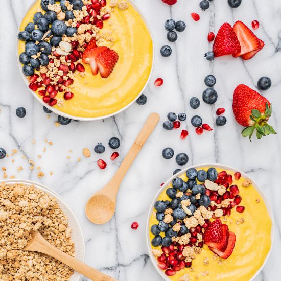 Sunshine Smoothie Bowls - Recipe photo by JenElizabethsJournals