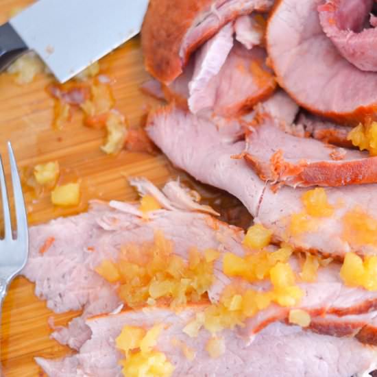 Brown Sugar Pineapple Ham - Recipe photo by sparkles to sprinkles