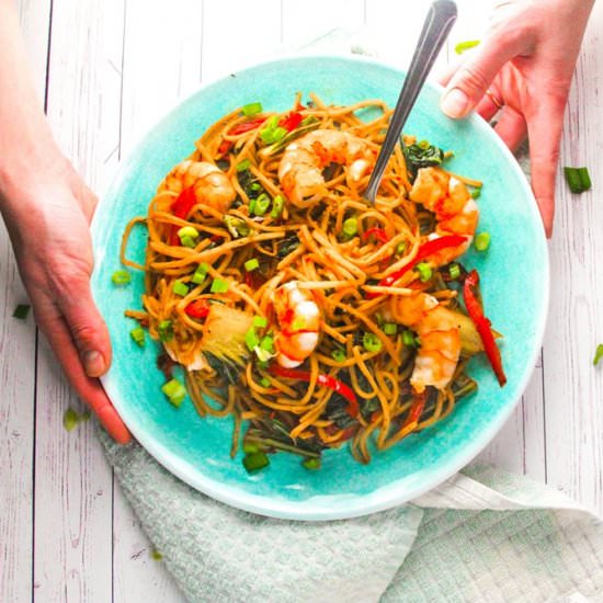 Healthy Singapore Noodles - Recipe photo by honestlyfitness