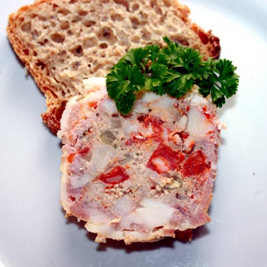 Pork Terrine with Chorizo - Recipe photo by Pane-Bistecca