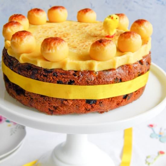 Simnel Cake - Recipe photo by SweetSavouryBlog
