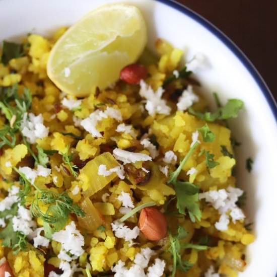 Kande Pohe - Recipe photo by Masalachilli