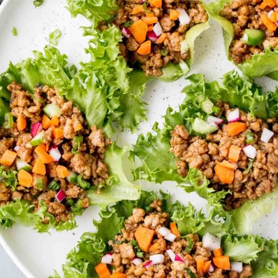 Chicken Lettuce Wraps - Recipe photo by ValentinasCorner