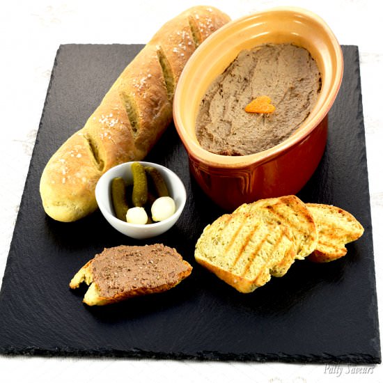 Chicken Liver Pate - Recipe photo by pattysaveurs