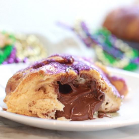 Quick & Easy King Cake - Recipe photo by Carefree Mermaid