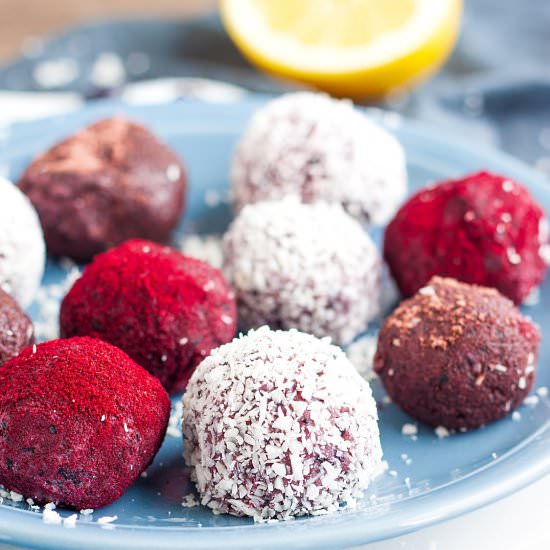 Vegan Bliss Balls - Recipe photo by plant.well