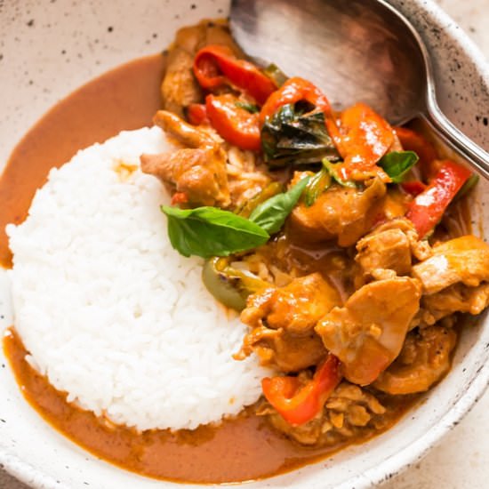 Thai Chicken Panang Curry - Recipe photo by currytrail