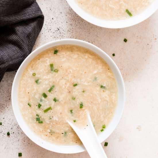 Chinese Egg Drop Soup - Recipe photo by currytrail