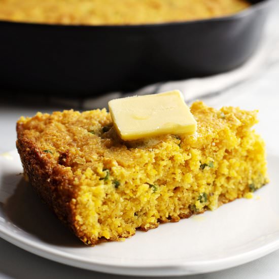 Mexican Cornbread - Recipe photo by PinchandSwirl