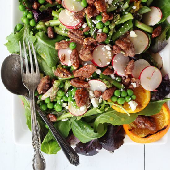 Grilled Citrus Spring Salad - Recipe photo by Buy This Cook That