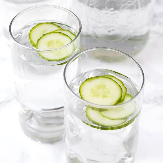 Cucumber Water - Recipe photo by misspickledplum
