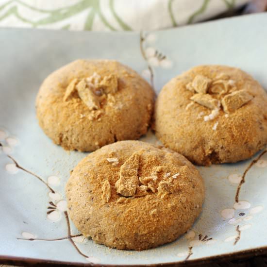 Kinako shortbread - Recipe photo by Food Gal