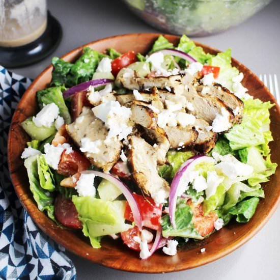 Greek Chicken Salad - Recipe photo by Our Happy Mess