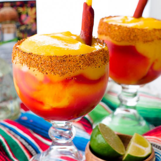 Mangonadas (Mango Margaritas) - Recipe photo by senseandedibility