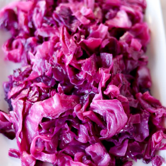 Sauteed Red Cabbage - Recipe photo by whippeditup