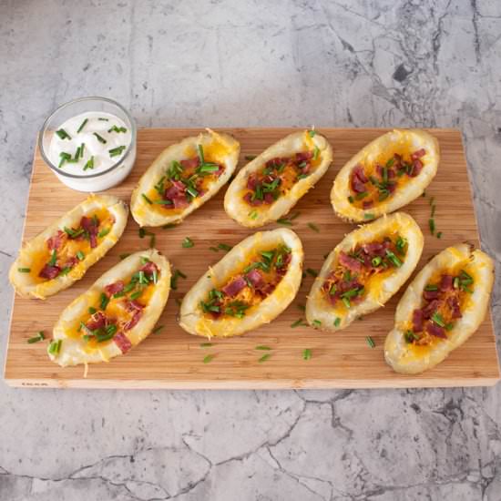 Baked Potato Skins - Recipe photo by handmadeweekly
