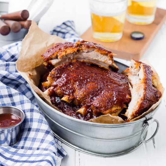 Instant Pot Ribs - Recipe photo by rachelcooksblog