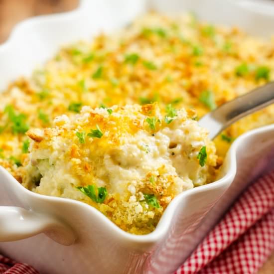 Broccoli Quinoa Casserole - Recipe photo by wendybpolisi
