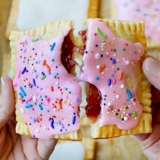 Homemade Pop Tarts Two Ways - Recipe photo by justataste
