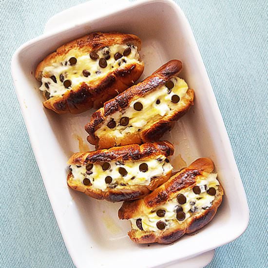 Cannoli Croissant Breakfast Bake - Recipe photo by 2pots2cook
