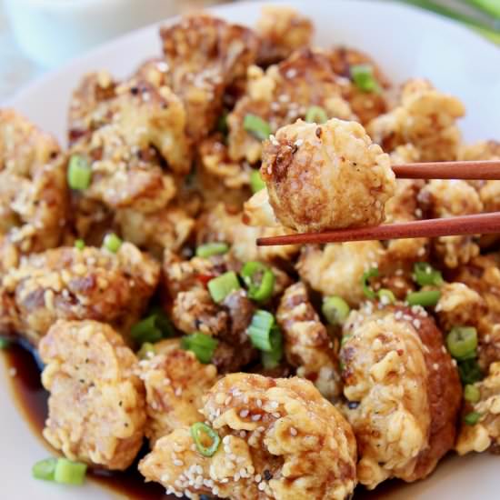 Korean Fried Cauliflower - Recipe photo by Whitney Bond