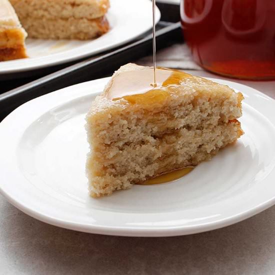 Maple Lemon Sourdough Cake - Recipe photo by fresh is real
