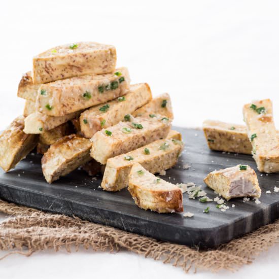 Fried Sugared Taro - Recipe photo by cookingwithnart